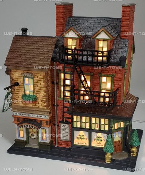 Department 56 Katie McCabe's Restaurant & Books Christmas in the City Building