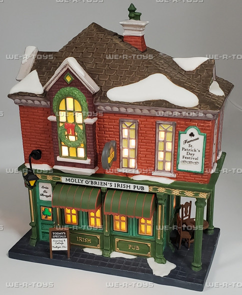 Department 56 Molly O'Brien's Irish Pub North Pole Series Lighted Building