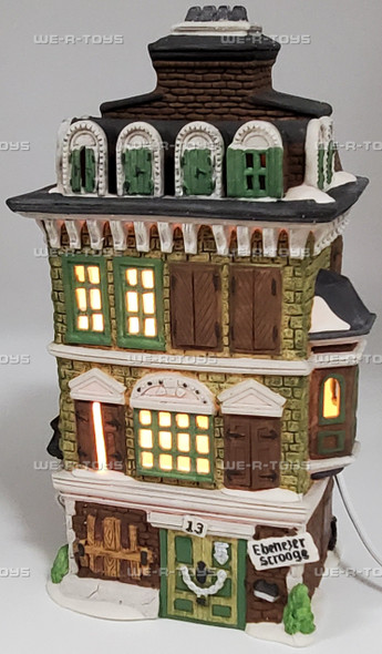 Department 56 The Flat of Ebenezer Scrooge Dickens' Village Series Building