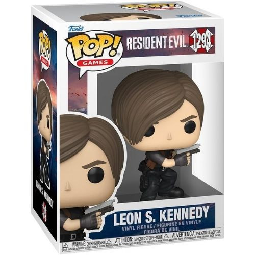 Funko Pop Resident Evil Leon S. Kennedy Vinyl Figure #1294