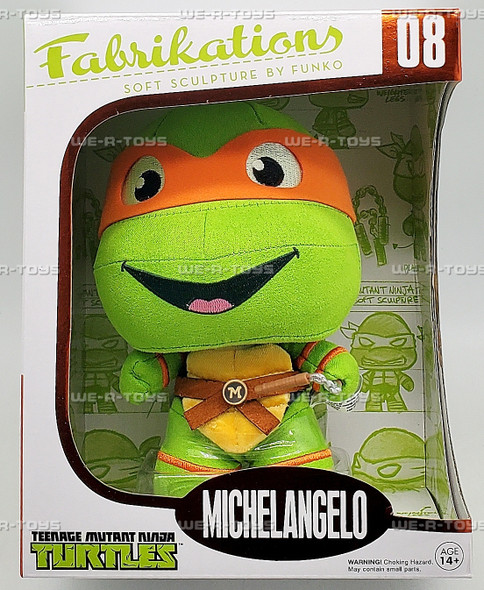 Funko Fabrikations Teenage Mutant Ninja Turtles Michelangelo Soft Sculpture