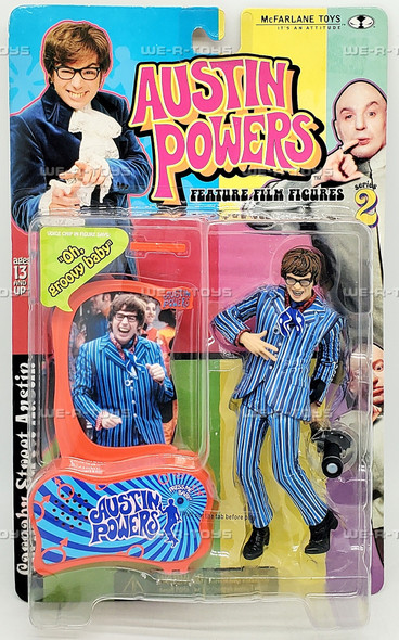 Austin Powers Carnaby Street Austin Powers Action Figure 1999 McFarlane Toys