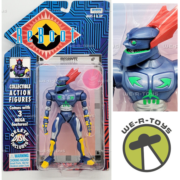 ReBoot Megabyte Action Figure 1995 Irwin 30014