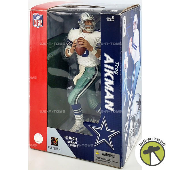 NFL Troy Aikman Quarterback #8 Figure 2005 McFarlane Toys 74328