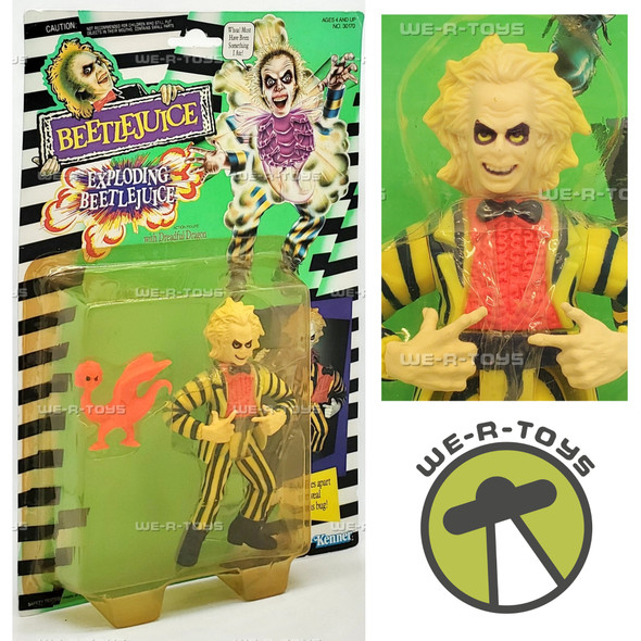 Beetlejuice Exploding Beetlejuice with Dreadful Dragon Action Figure 30170