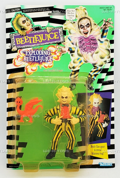 Beetlejuice Exploding Beetlejuice with Dreadful Dragon Action Figure 30170