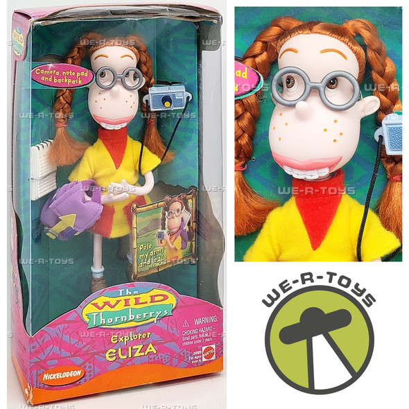 The Wild Thornberrys Exporer Eliza Figure 1999 Mattel 24509