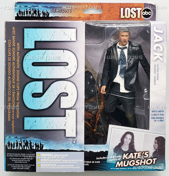 Lost Season 1 Jack Figure with Authentic Sound Clips 2006 McFarlane Toys 15301