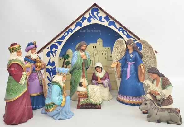 Jim Shore Heartwood Creek The Reason for The Season Figurine Nativity Set
