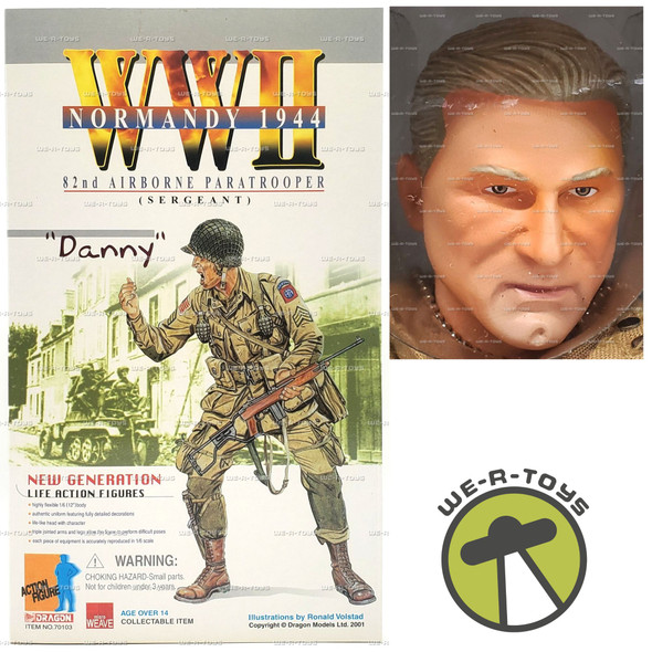 Dragon WWII 82nd Airborne Paratrooper Danny Action Figure #70103