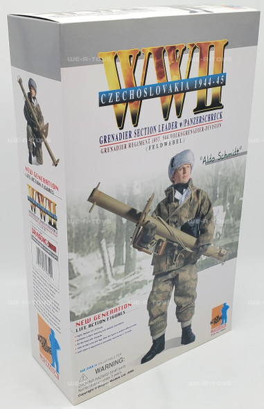 Aldo Schmidt Figure Grenadier Section Leader w Panzerschreck Dragon WWII