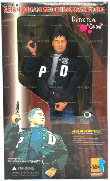 Dragon NYPD Asian Organised Crime Task Force Detective Chow Action Figure #72004