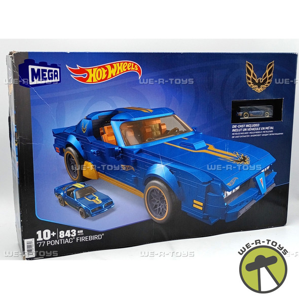 MEGA Hot Wheels 1977 Pontiac Firebird Building Block Set HKF85