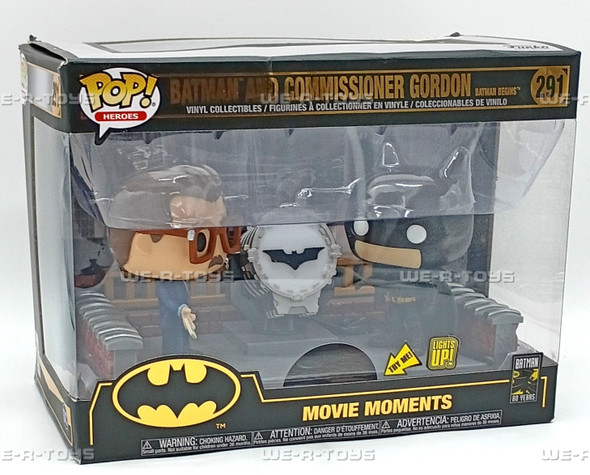 Funko Pop! Heroes Batman and Commissioner Gordon Batman Begins Vinyl Figures 291