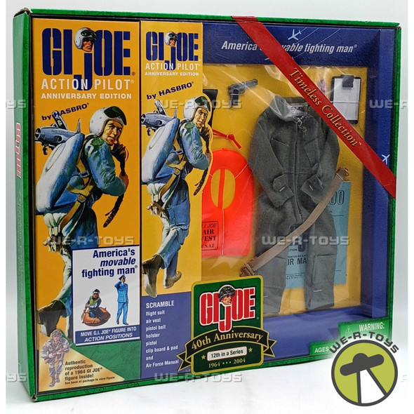 GI Joe 40th Anniversary Action Pilot with Scramble Set Action Figure