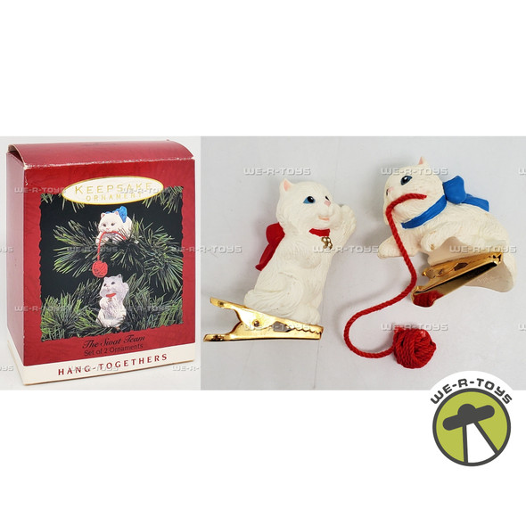 Hallmark Keepsake Hang-Togethers The Swat Team Set of 2 Ornaments QX539-5