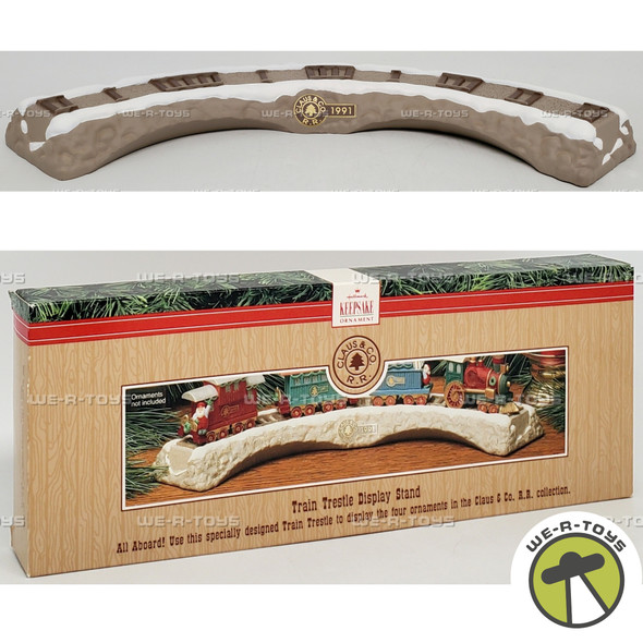 Hallmark Keepsake Train Trestle Display Stand XPR9734