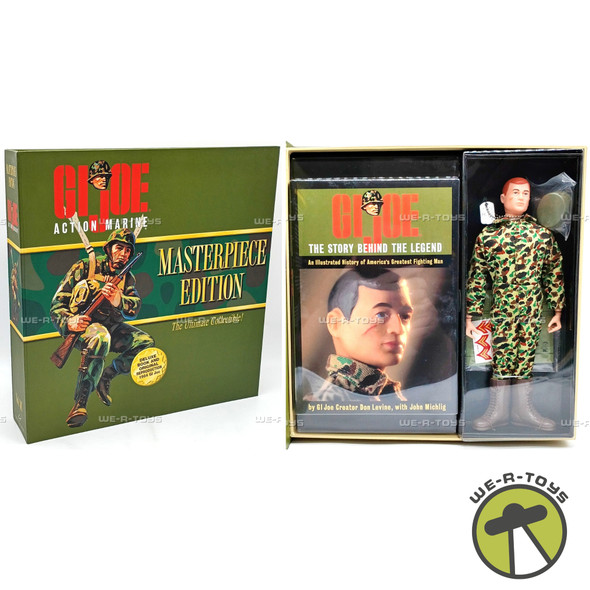 G.I. Joe Masterpiece Edition Action Marine Action Figure with Book, 1996