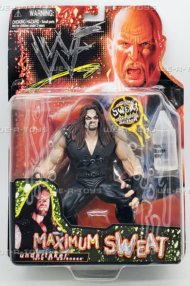 WWF Maximum Sweat Undertaker Lord of Darkness Action Figure Jakks Pacific 84502