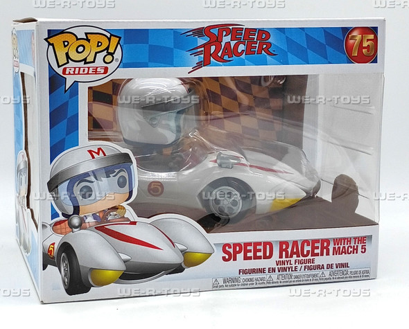 Funko Pop! Rides Speed Racer with the Mach 5 Vinyl Figure #75