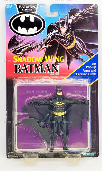 DC Batman Returns Shadow Wing Batman Action Figure 1992 Kenner 63922