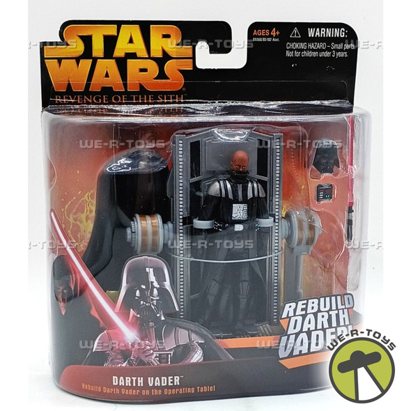 Star Wars Revenge of the Sith Rebuild Darth Vader Action Figure
