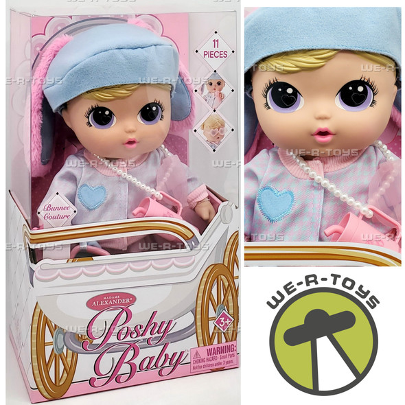 Madame Alexander Poshy Baby Bunnee Couture Fashion Doll 21064