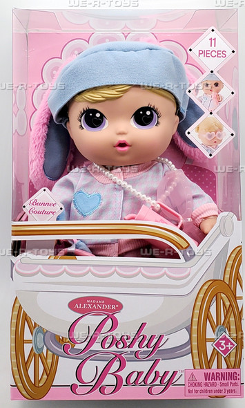 Madame Alexander Poshy Baby Bunnee Couture Fashion Doll 21064