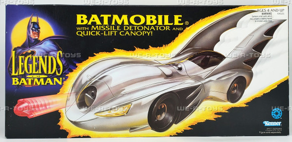 DC Legends of Batman Batmobile with Missile Detonator 1994 Kenner 64025