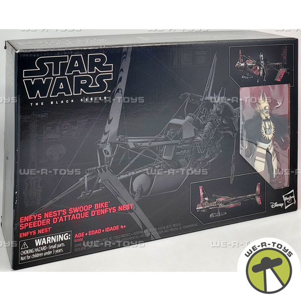 Star Wars The Black Series Enfys Nest's Swoop Bike Vehicle and Figure 67576