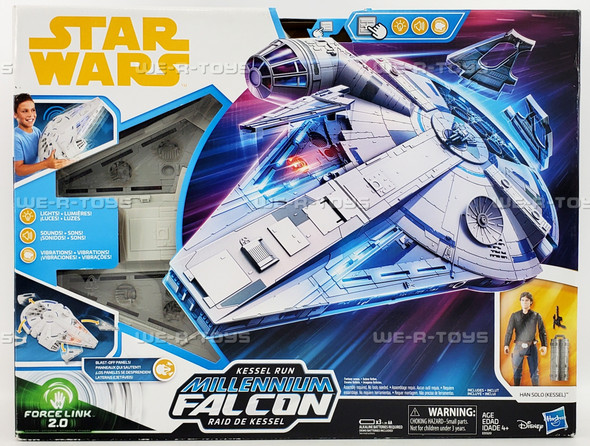 Star Wars Force Link 2.0 Kessel Run Millennium Falcon Vehicle 2017 Hasbro E0320