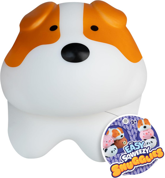 Orb Easy Sqweezy Snugglies Jumbo Dog Sensory Toy