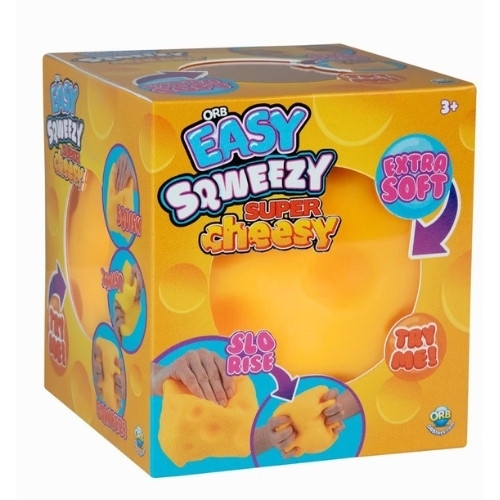 ORB Easy Sqweezy Super Cheesy Sensory Toy
