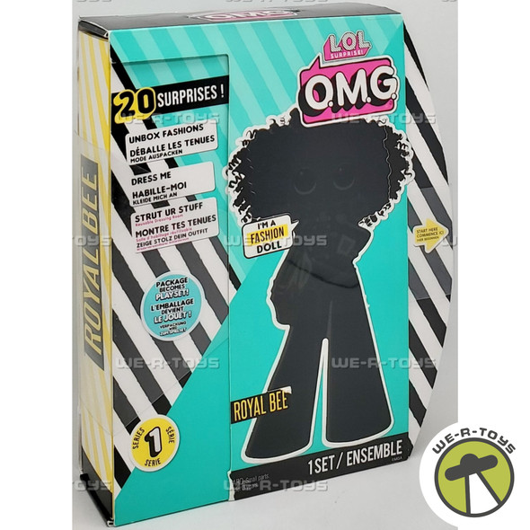 L.O.L. Surprise! O.M.G. Series 1 Royal Bee Doll with 20 Surprises MGA 56055