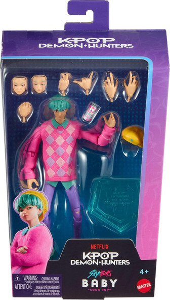 Kpop Demon Hunters Saja Boys Baby Action Figure Mattel