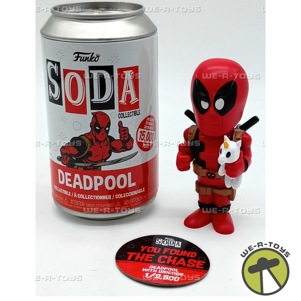 Funko Soda Marvel Deadpool Unicorn Figurine Chase