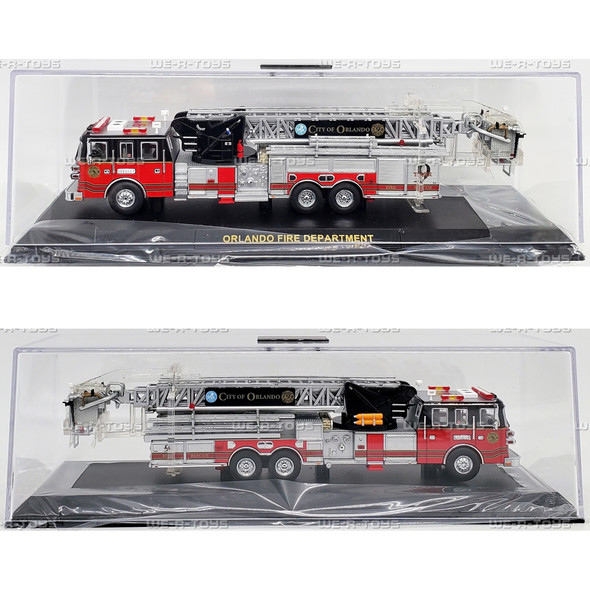 Code 3 Orlando Fire Department Sutphen Tower Ladder 9 Fire Truck No. 12934