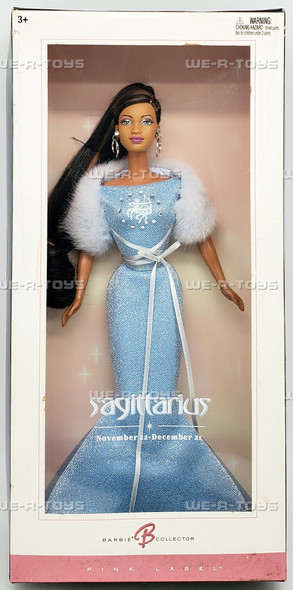 Sagittarius Barbie Doll African American 2004 Mattel C6249