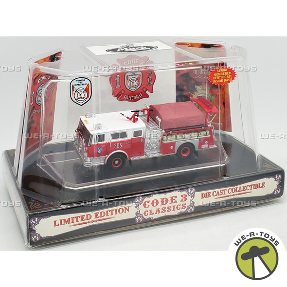 Code 3 Yonkers Mack CF Pumper Fire Department 306 Die Cast 12371