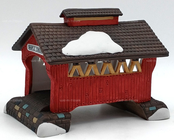 Department 56 Heritage Village Red Covered Bridge 5987-0