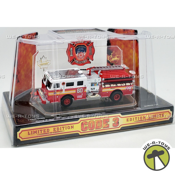Code 3 FDNY 60 Seagrave Pumper 1:64 Scale Die Cast Vehicle 02453