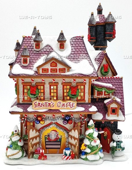 Dept 56 North Pole Series Rudolph Santa's Castle Lighted