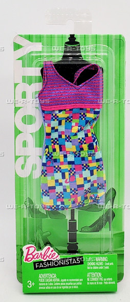 Barbie Fashionistas Sporty Dress 2010 Mattel T7477