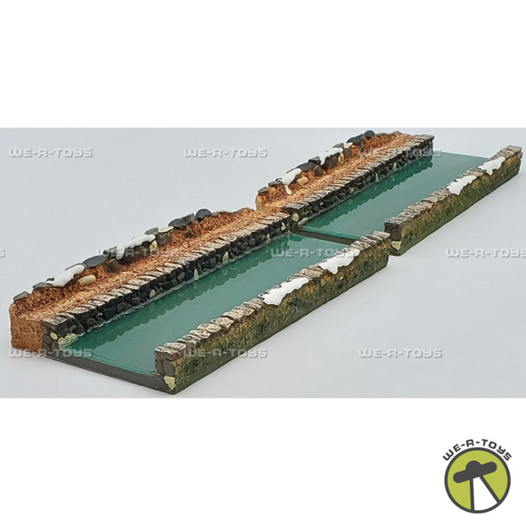 Department 56 Abington Canal Set of 2 Dickens' Village Series Porcelain