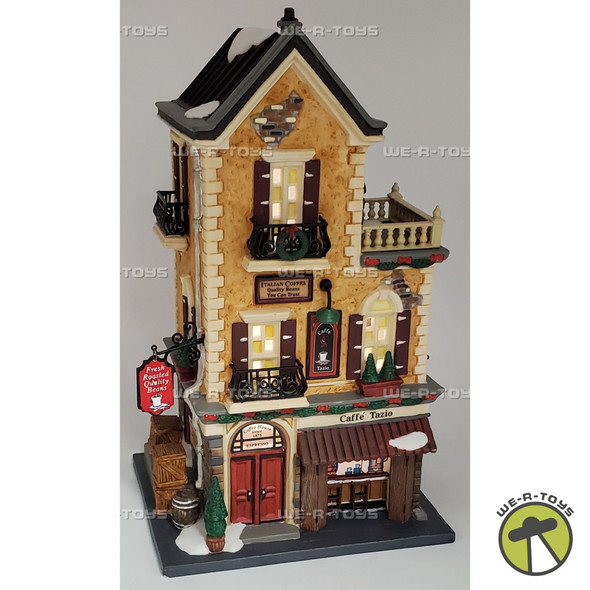 Department 56 Caffe Tazio Christmas in the City Series Porcelain Building
