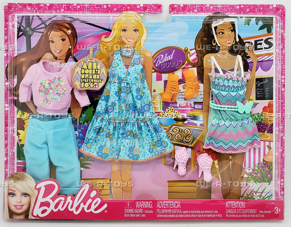 Barbie Fashionistas Night Look Fashion #3 Outfit Sets 2012 Mattel X7859