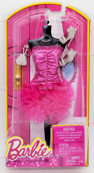 Barbie Fashions Pink Dress 2013 Mattel BLT12