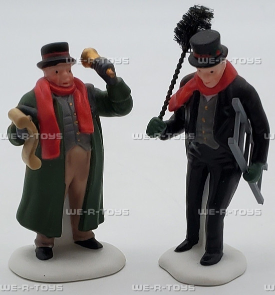 Department 56 Town Crier & Chimney Sweep Heritage Village Collection Figurine