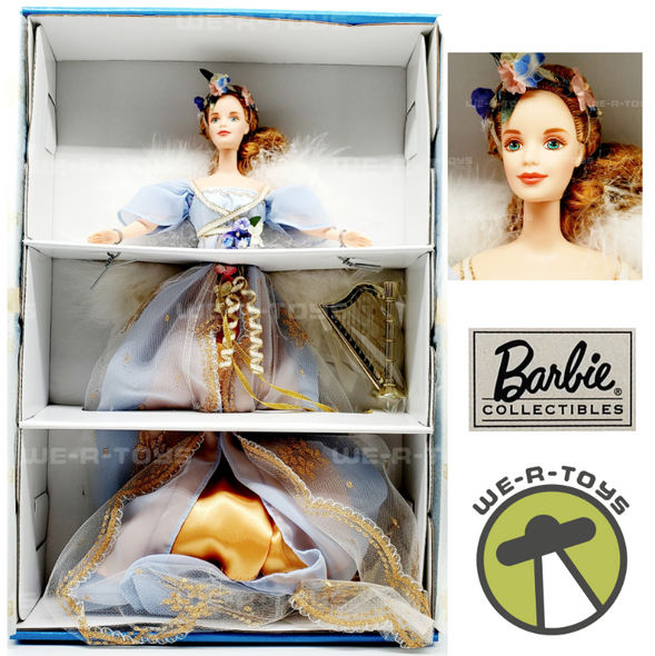 Harpist Angel Barbie Doll Angels of Music Collection 1997 Mattel 18894