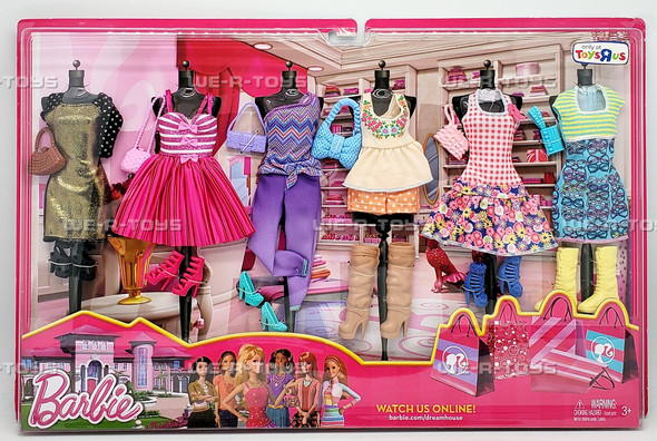 Barbie Life in the Dreamhouse Fashions Gift Set 2013 Mattel BCB22